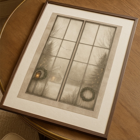 Plakat Okno 70cm x 100cm