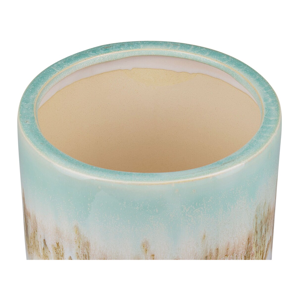 Wazon na kwiaty ceramiczny wielokolorowy CYME