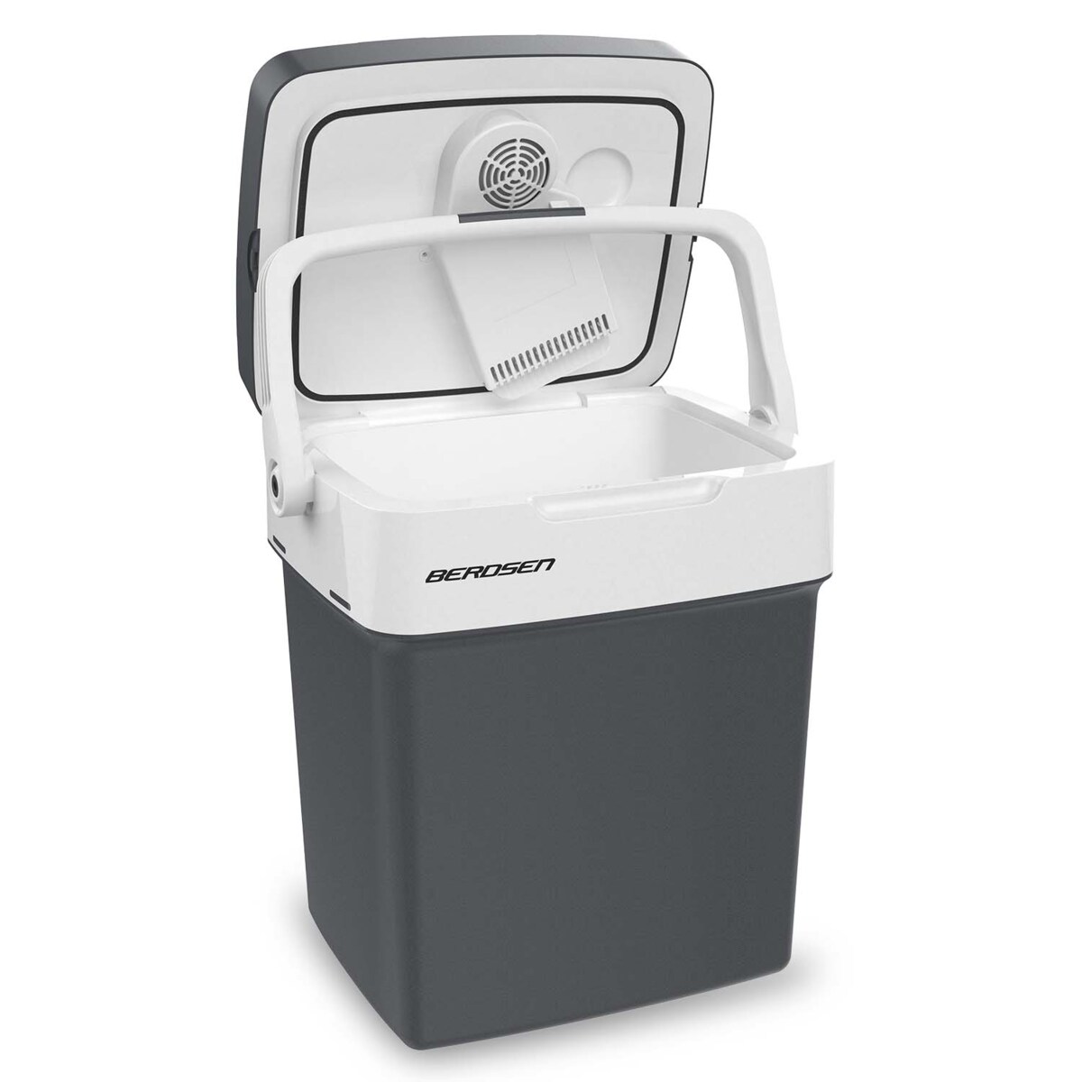 Lodówka turystyczna samochodowa Berdsen 29L 12V/230V USB funkcja grzania