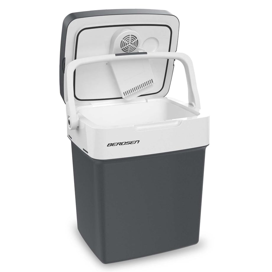 Lodówka turystyczna samochodowa Berdsen 29L 12V/230V USB funkcja grzania