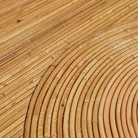 Stolik kawowy rattanowy Tanae 70x70x45cm