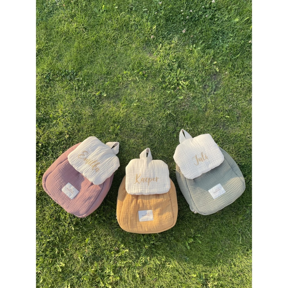 Plecak muślinowy forest green