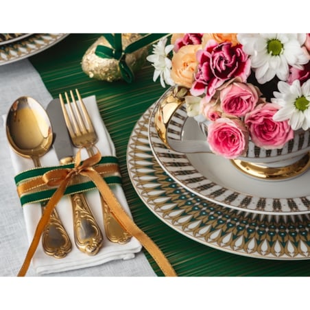 Zestaw talerzy dla 6 osób 18 el. Astra India G413