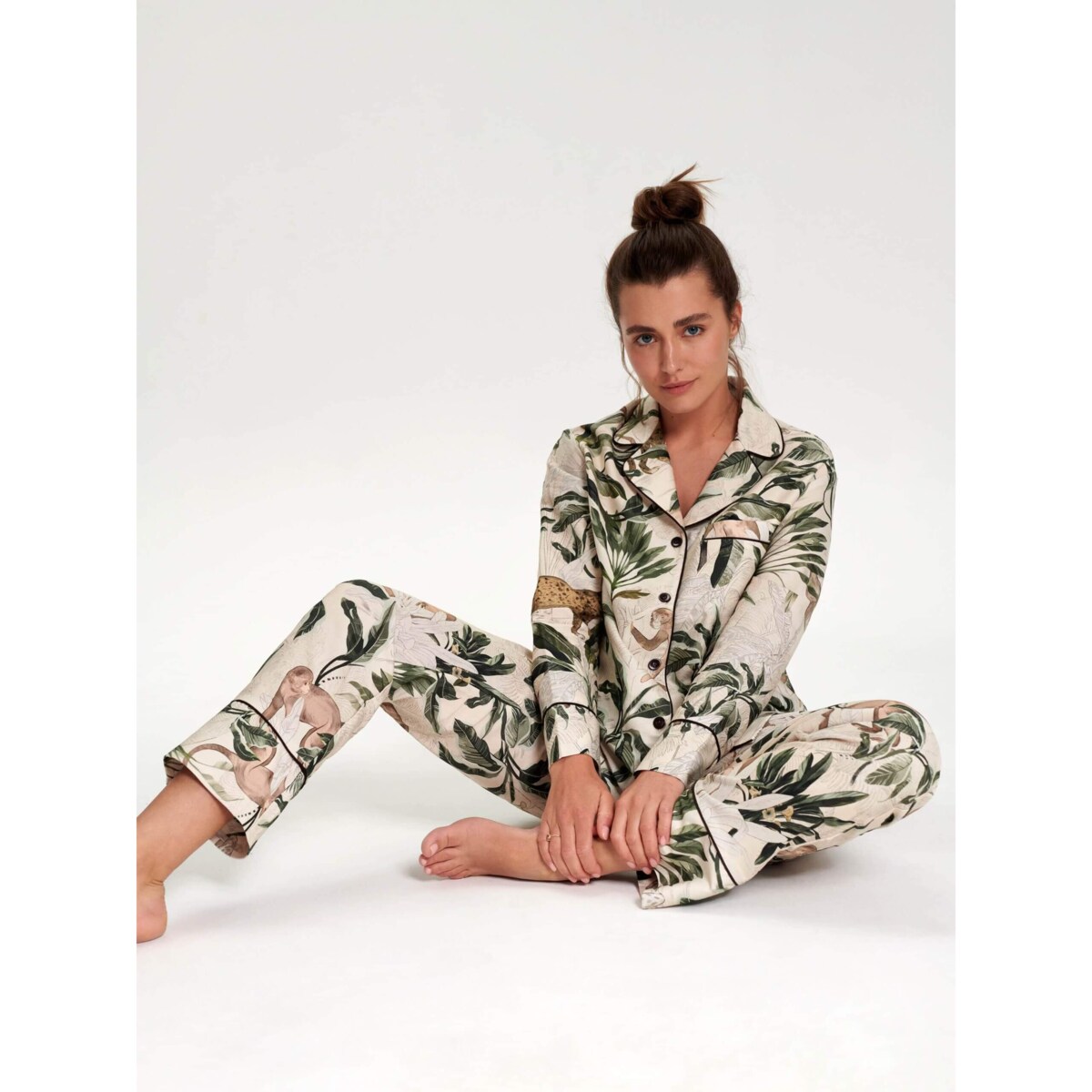 Piżama Dżungla długa S