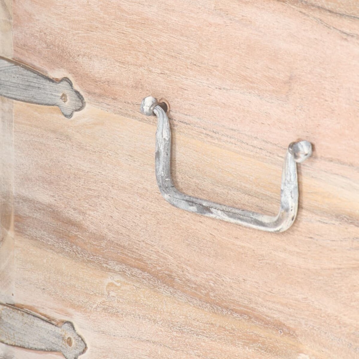 vidaXL Skrzynia, 40x40x40 cm, lite drewno akacjowe