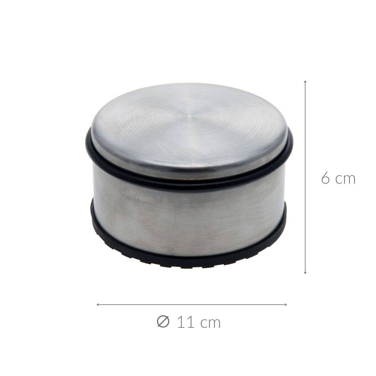 Stoper do drzwi, stal nierdzewna, niski