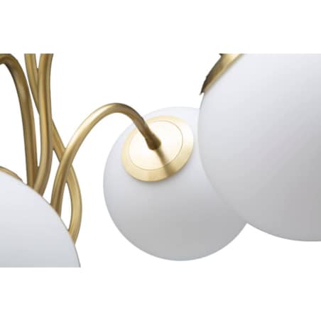 Lampa biurkowa z 4 kulami GLAMY, wys. 74 cm