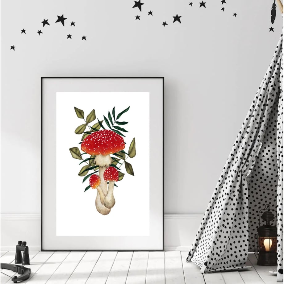 Poster Story, Plakat, Obraz - Muchomor, wymiary 60 x 84 cm