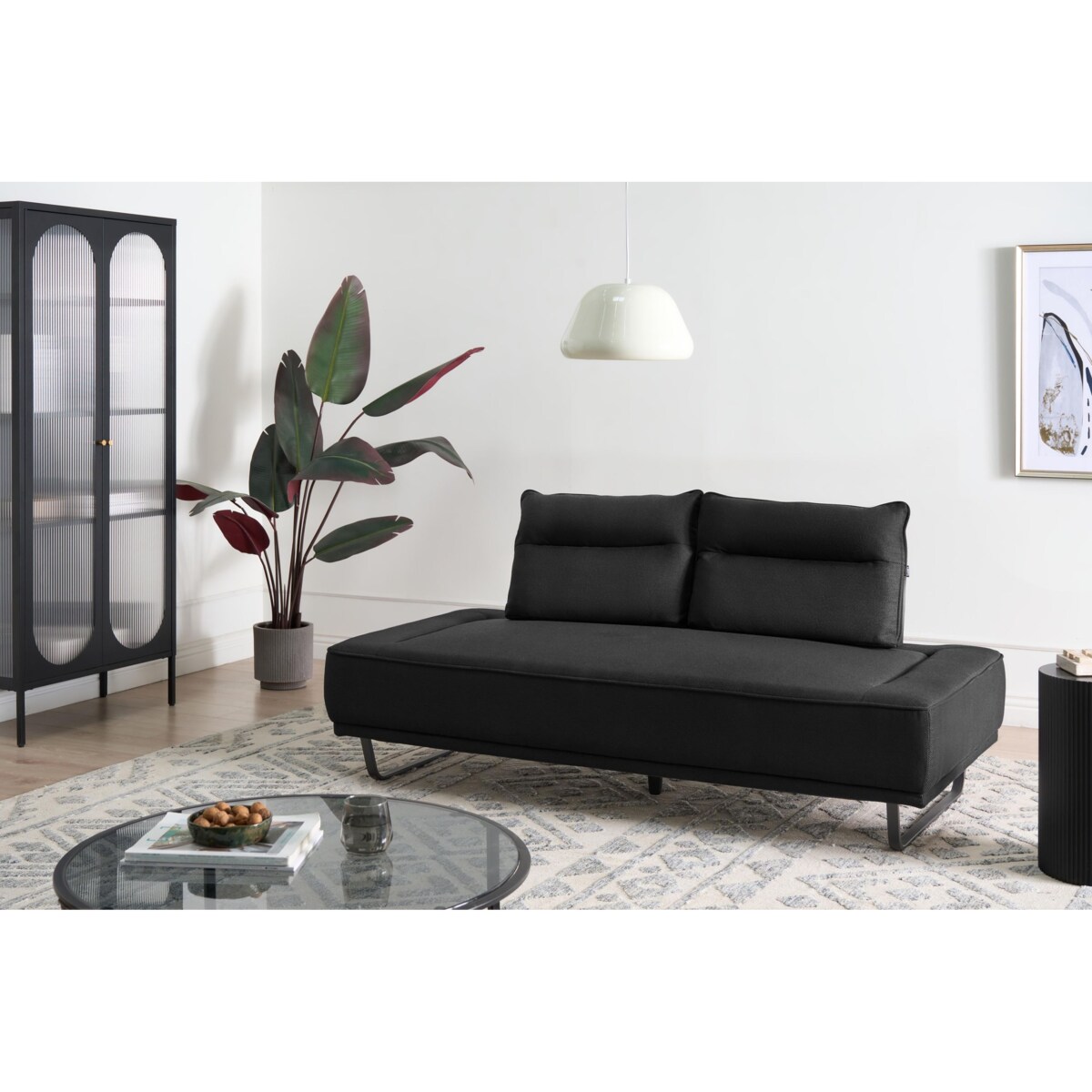 Sofa dla 3 osób FAXEN Czarny