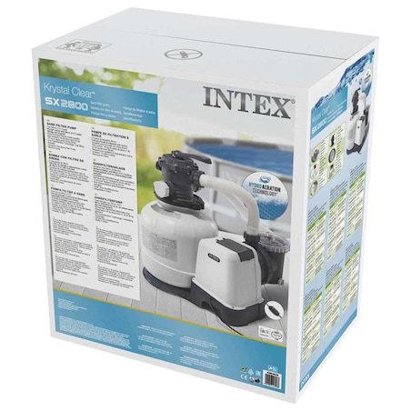 Intex Pompa z filtrem piaskowym Krystal Clear, 26648GS, 10,5 m³/h