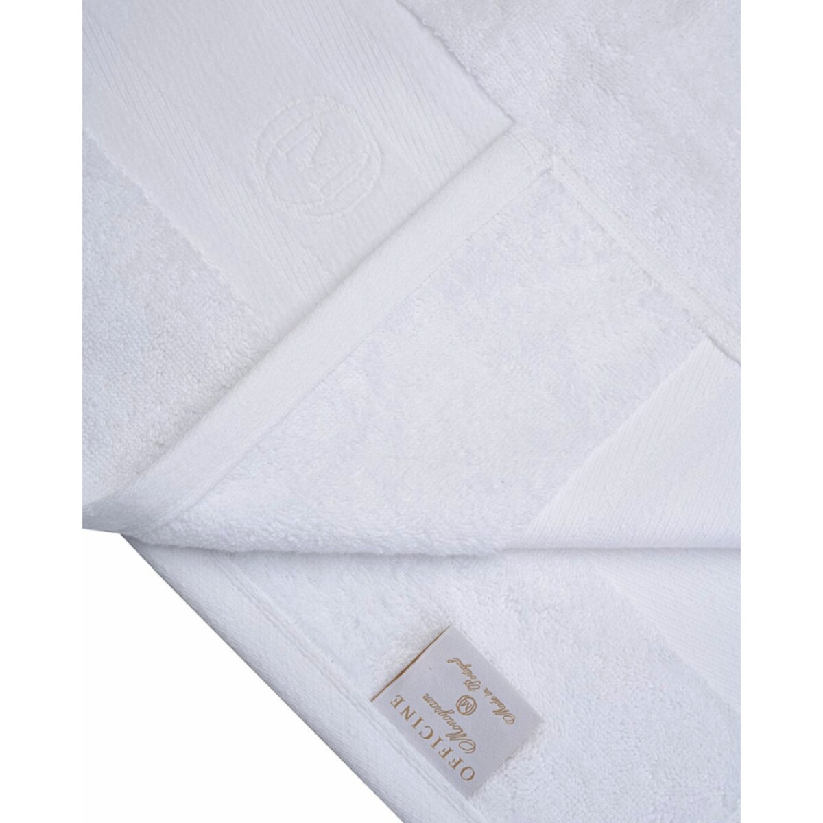 Ręcznik kąpielowy 70 x 140 cm (biały) Monogram Linea OFFICINE Monogram