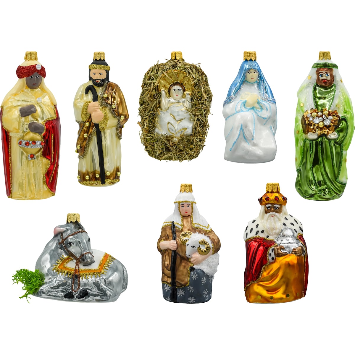 Bombka choinkowa: Szopka Bożonarodzeniowa