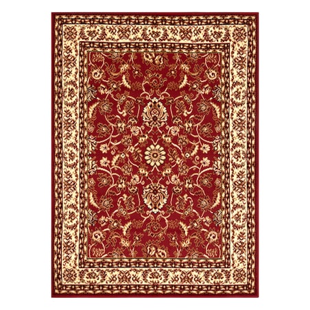 Dywan BCF Morad KLASYK klasyczny - bordo 240x340 cm