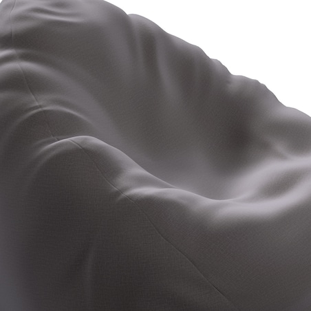 Worek do siedzenia, brązowy welwet, Ø50 x 85 cm, Ingrid