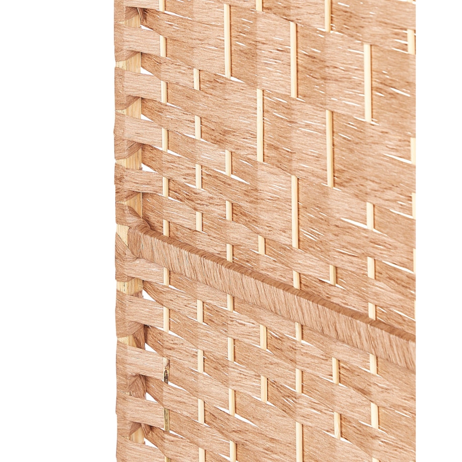 4-panelowy parawan pokojowy LAPPAGO Naturalny 163 cm 170 cm