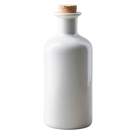 Butelka do oliwy lub octu Epicurious, biała, 580 ml