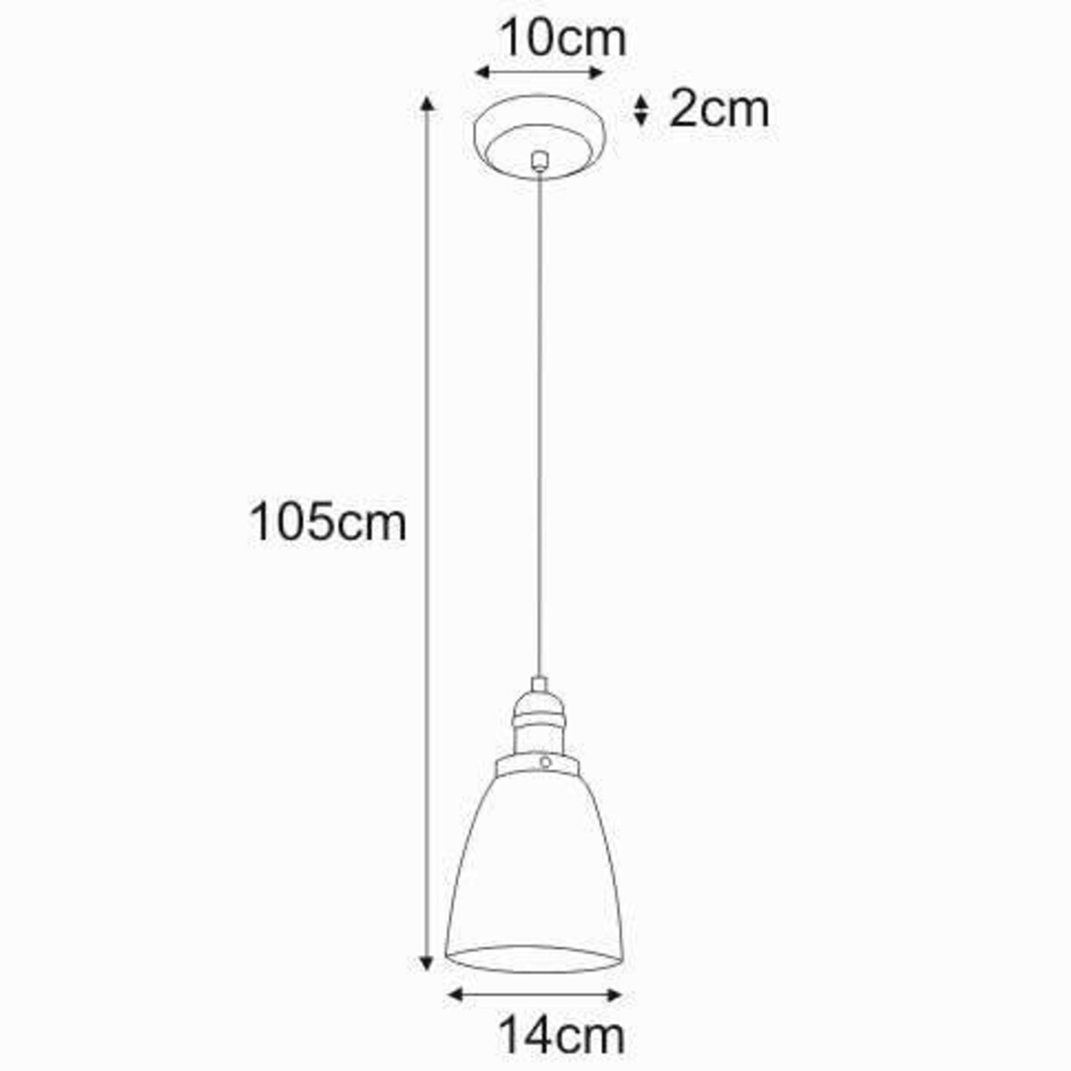 Skandynawska LAMPA wisząca K-8036B-1 Kaja loftowa OPRAWA szklany ZWIS czarny przezroczysty