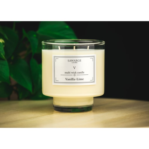 Świeca Zapachowa Sojowa No5 /50h/ Wanilia Limonka 450g