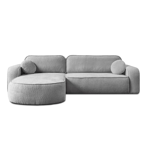 Rozkładany narożnik VENUS II z pojemnikiem na pościel, Coral 75