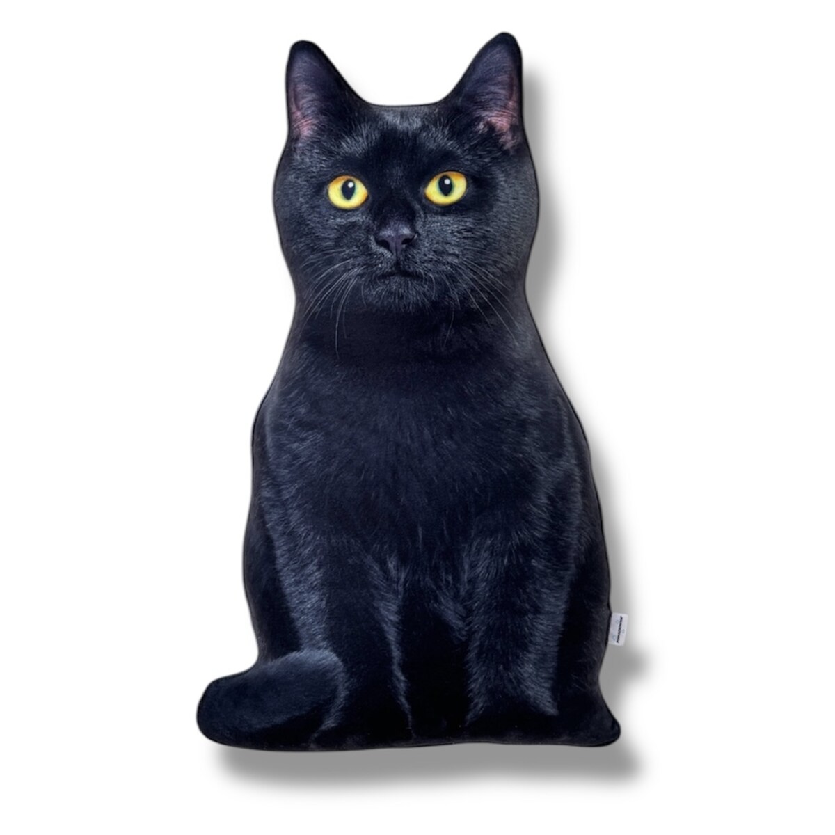 Poduszka czarny Kot na szczęście