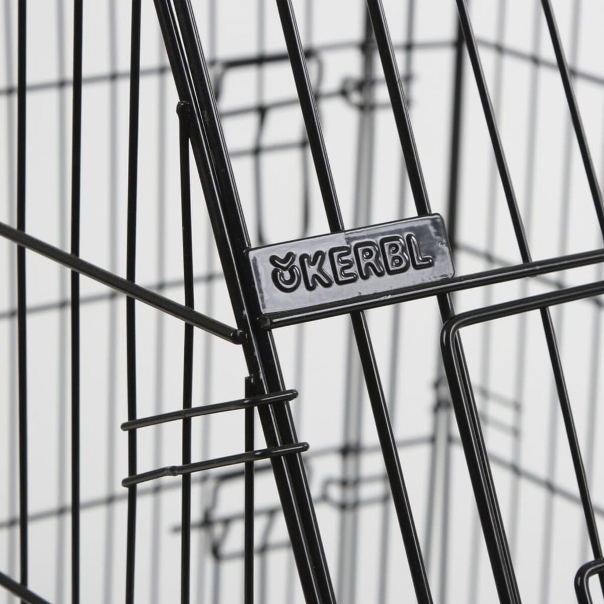 Kerbl Klatka dla psa, 107x74x85 cm, czarna