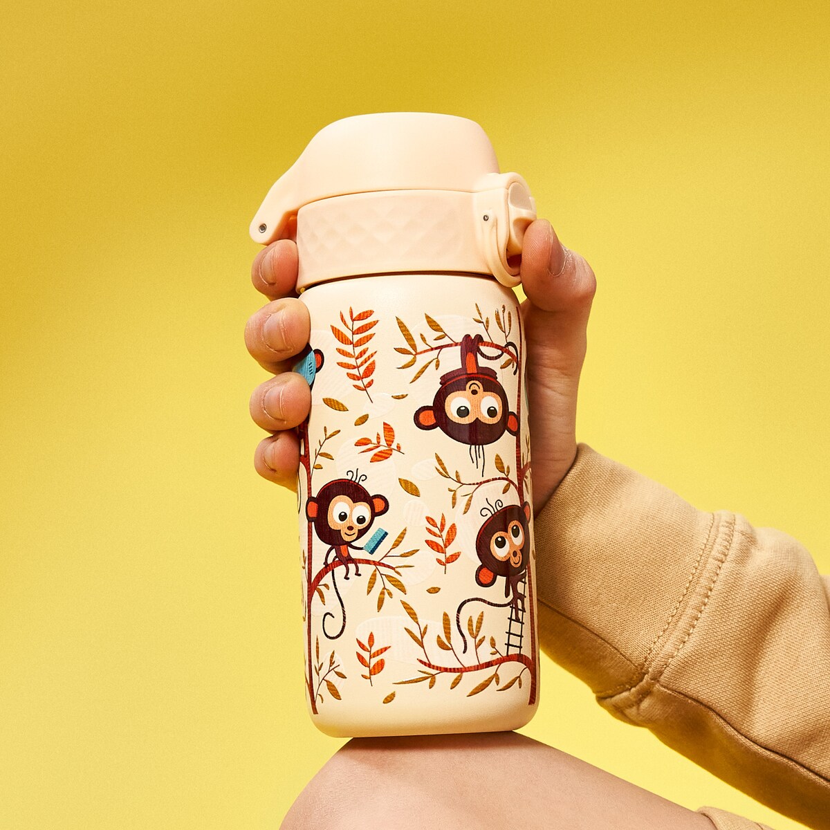 Butelka ION8 Single Wall I8SS400PYMONK Monkeys