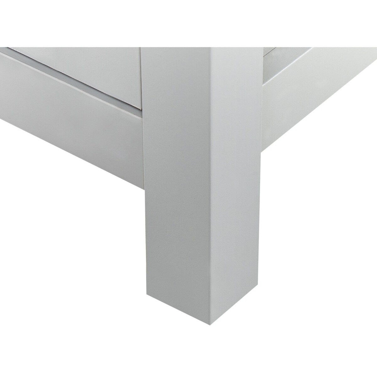 Szafka RTV szara z jasnym drewnem HAMP