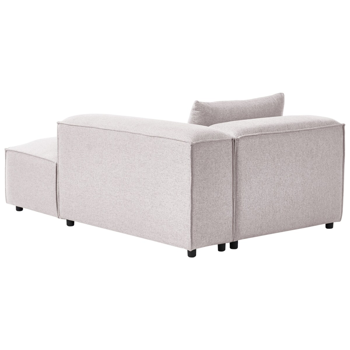 Szezlong lewostronny BRANDE Jasnobrązowy