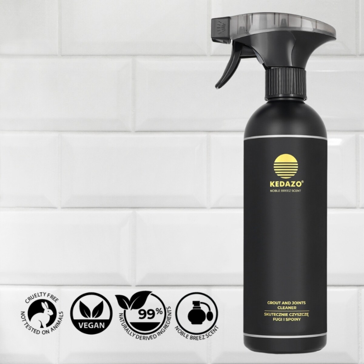 płyn do czyszczenia fug i spoin - KEDAZO Grout and Joints Cleaner