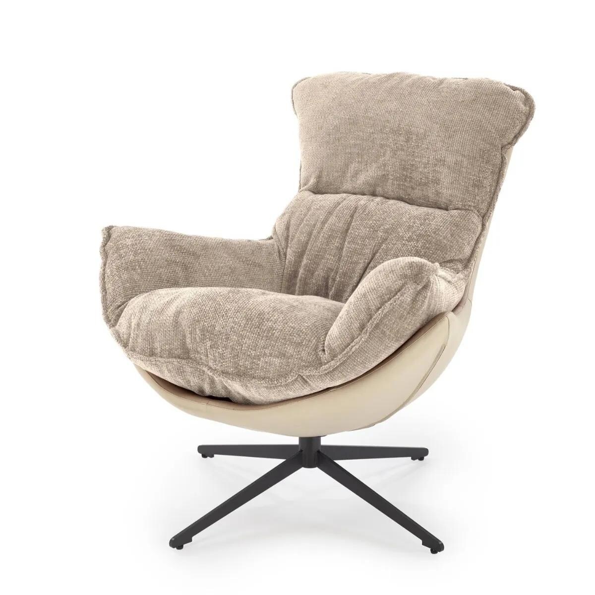 Fotel obrotowy LOBSTER beżowy