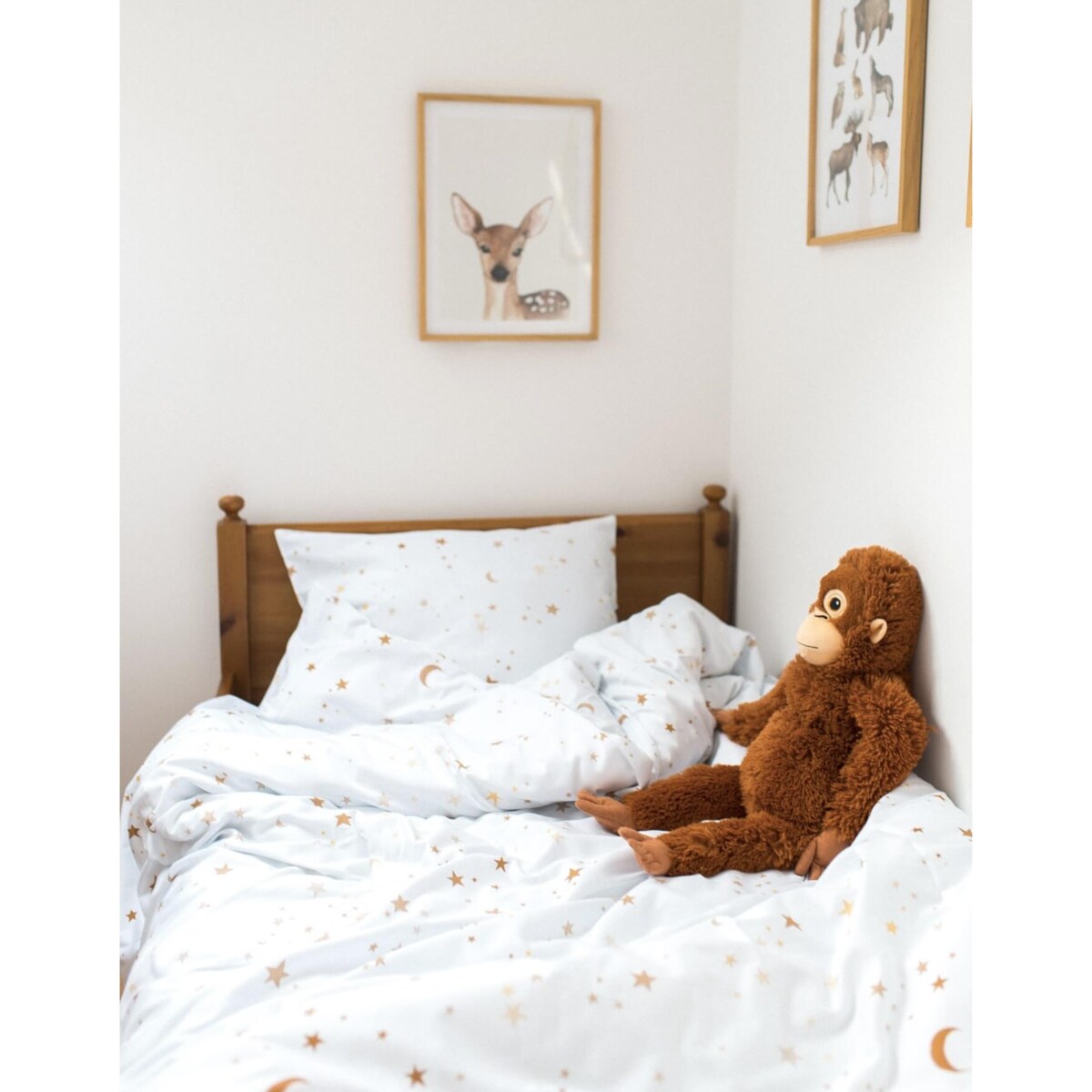 Pościel Gwiazdki 200/200 + 2 x 50/60 cm