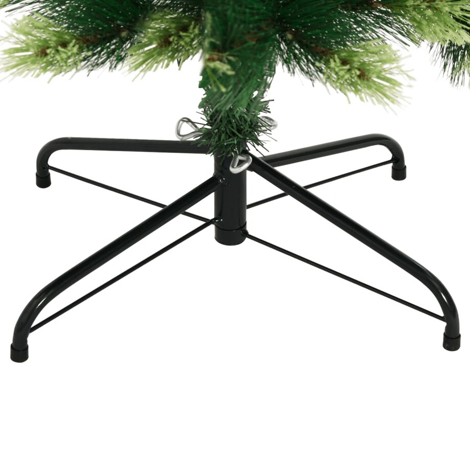 vidaXL Sztuczna choinka zawiasowa ze stojakiem, 150 cm