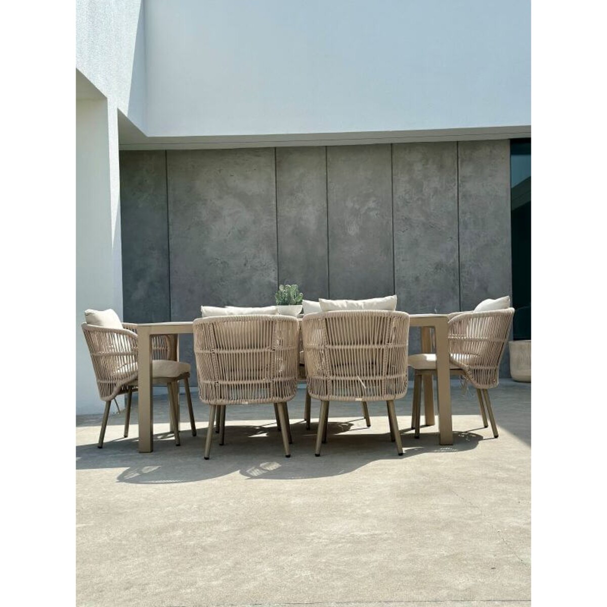 ZESTAW ALUMINIOWY AZZURE SZAMPAŃSKI 6