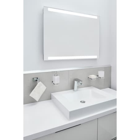 Kleine Wolke Meo Ścienny Kubek łazienkowy szkło mleczne