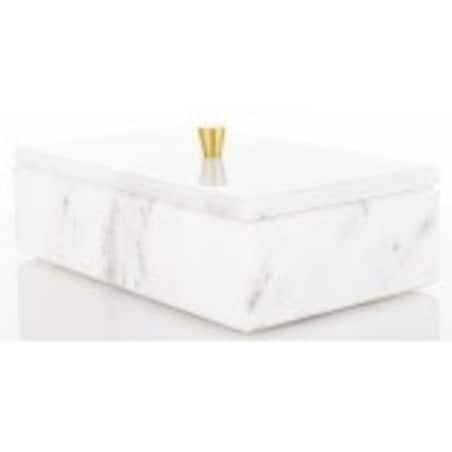 Szkatułka marmurowa 7,5x20x12 cm FERETRO