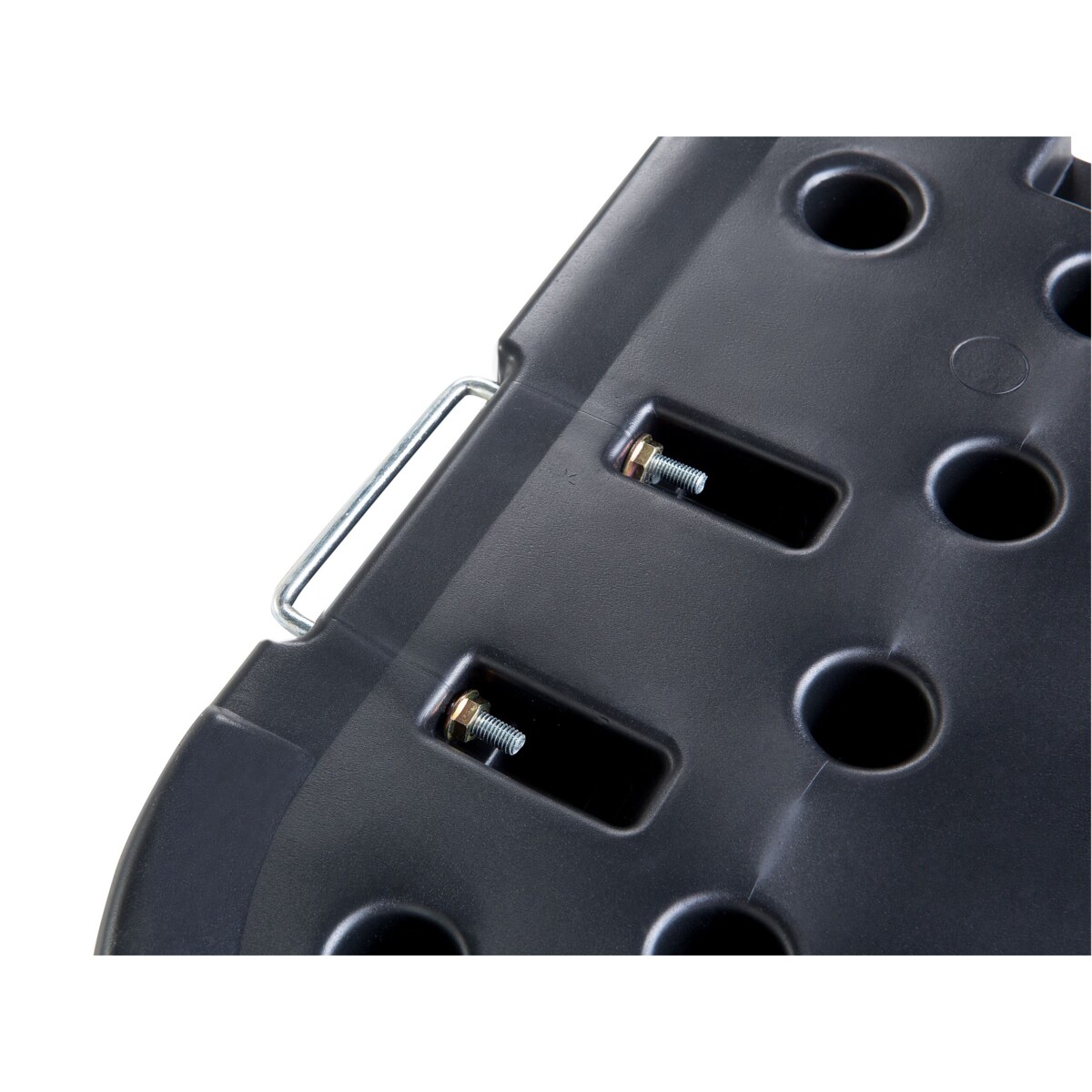 Zestaw 4 obciążników do parasola ogrodowego czarny CARIA