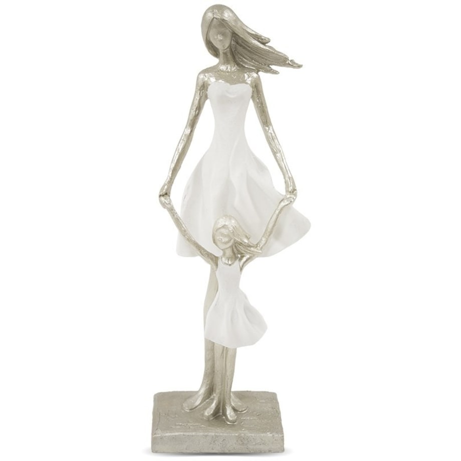 Dekoracja - figurka mamy i córki 33x11,5x7 cm FIGURINES
