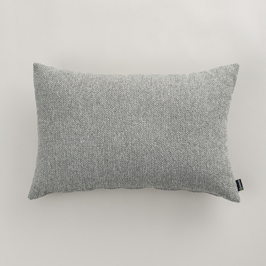 Poszewka Kinga na poduszkę prostokątną 47x28 szary melanż