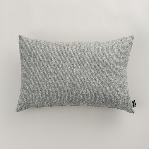 Poszewka Kinga na poduszkę prostokątną 47x28 szary melanż