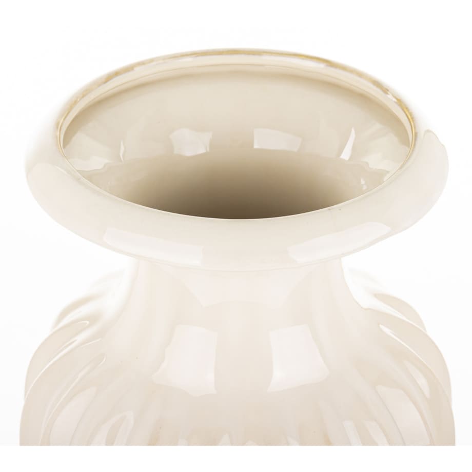 Wazon ceramiczny 46x22x22 cm STAMMA beżowy