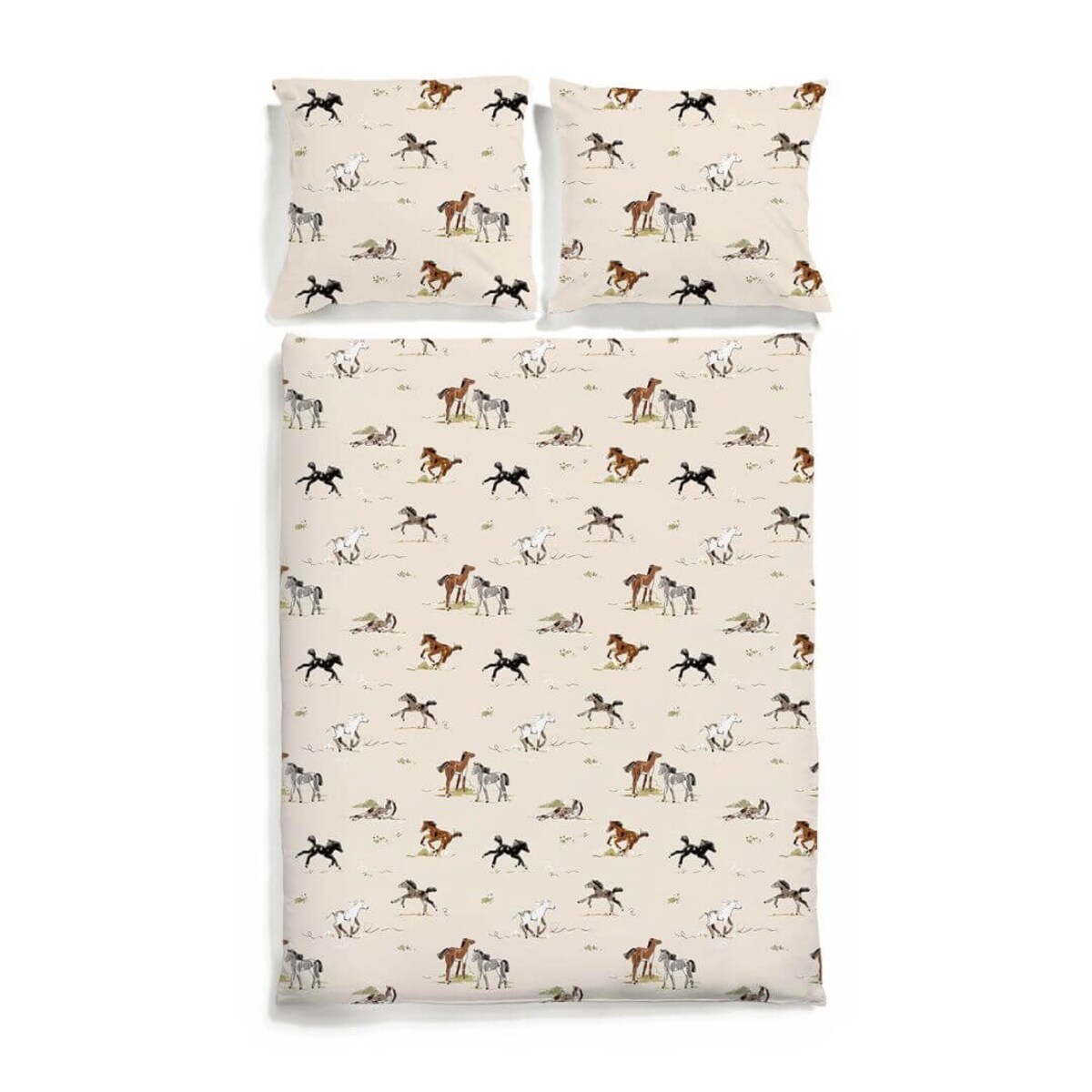 Pościel Koniki 160x200 + 2x 50x60 cm