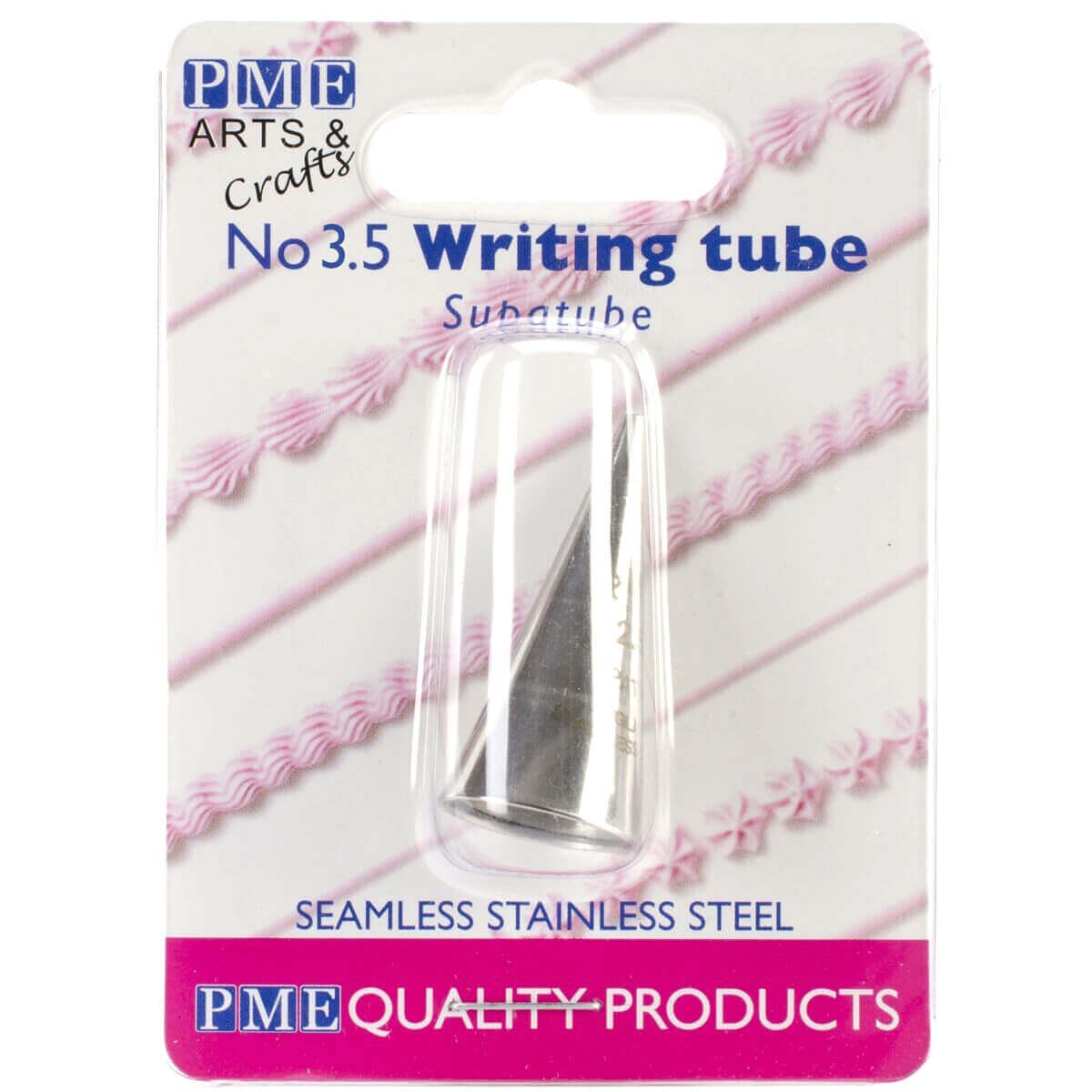 PME Stalowa końcówka dekoracyjna numer 3.5