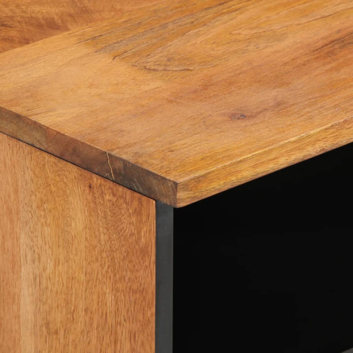 vidaXL Szafka pod telewizor, 100x33x46 cm, lite drewno mango