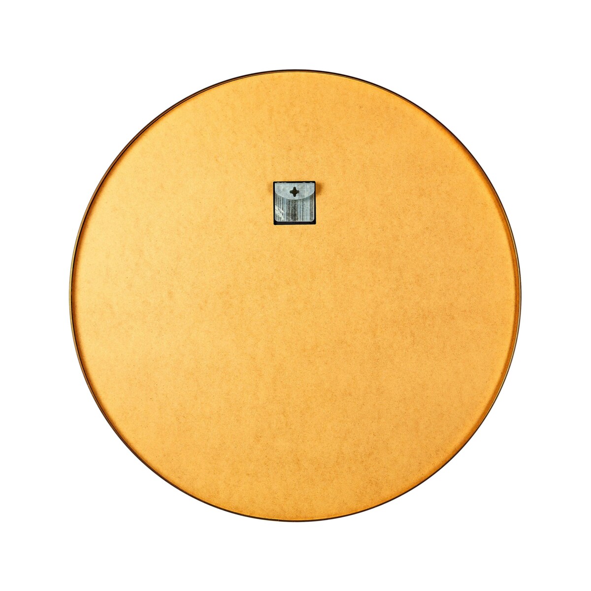 Okrągłe lustro ścienne 80 x 80 cm złote ANNEMASSE