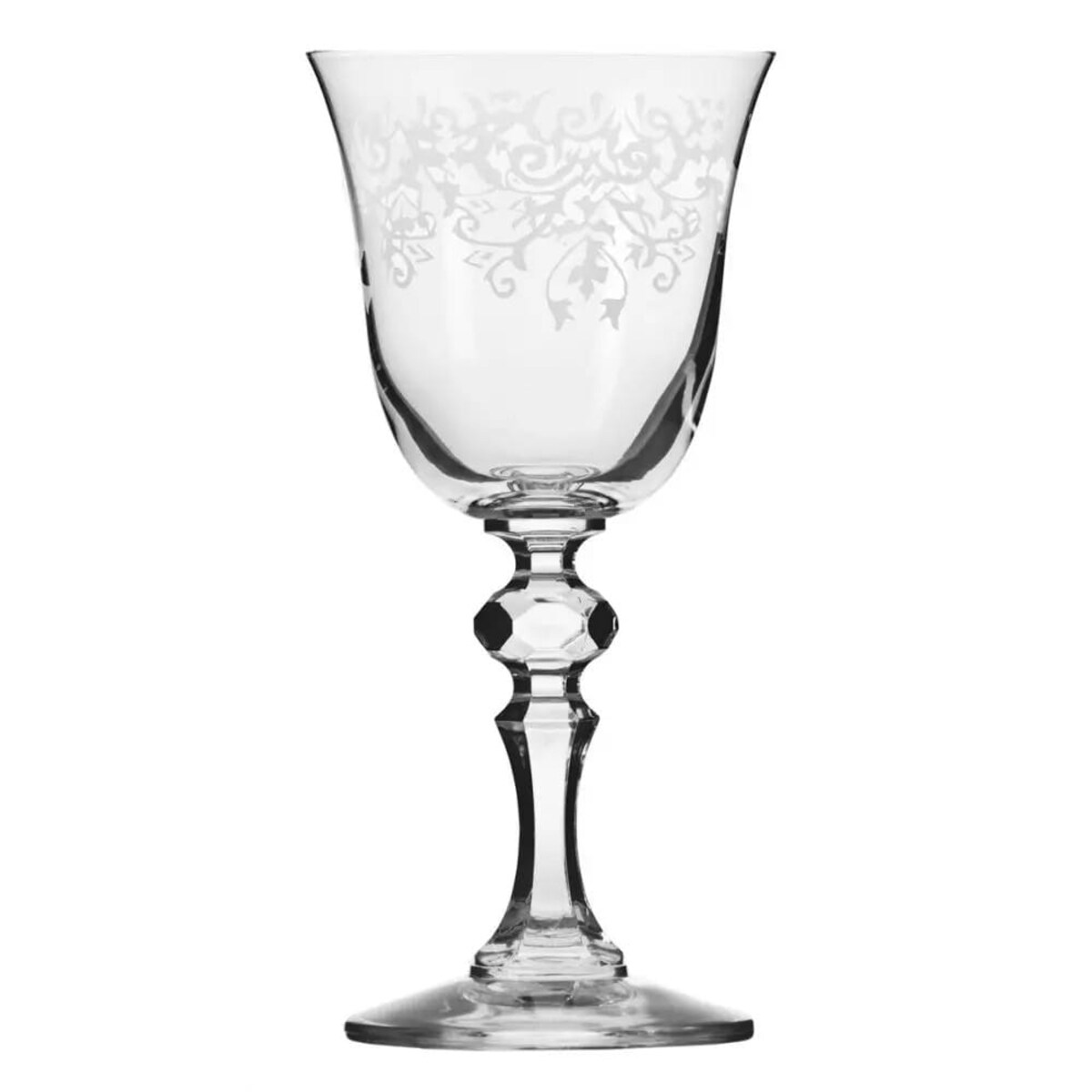 Kieliszki do Wina Białego Szampana Krista Deco 6 x 150 ml Krosno Zestaw