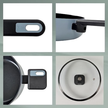 Zestaw naczyń (szaroniebieski) Mira Kela