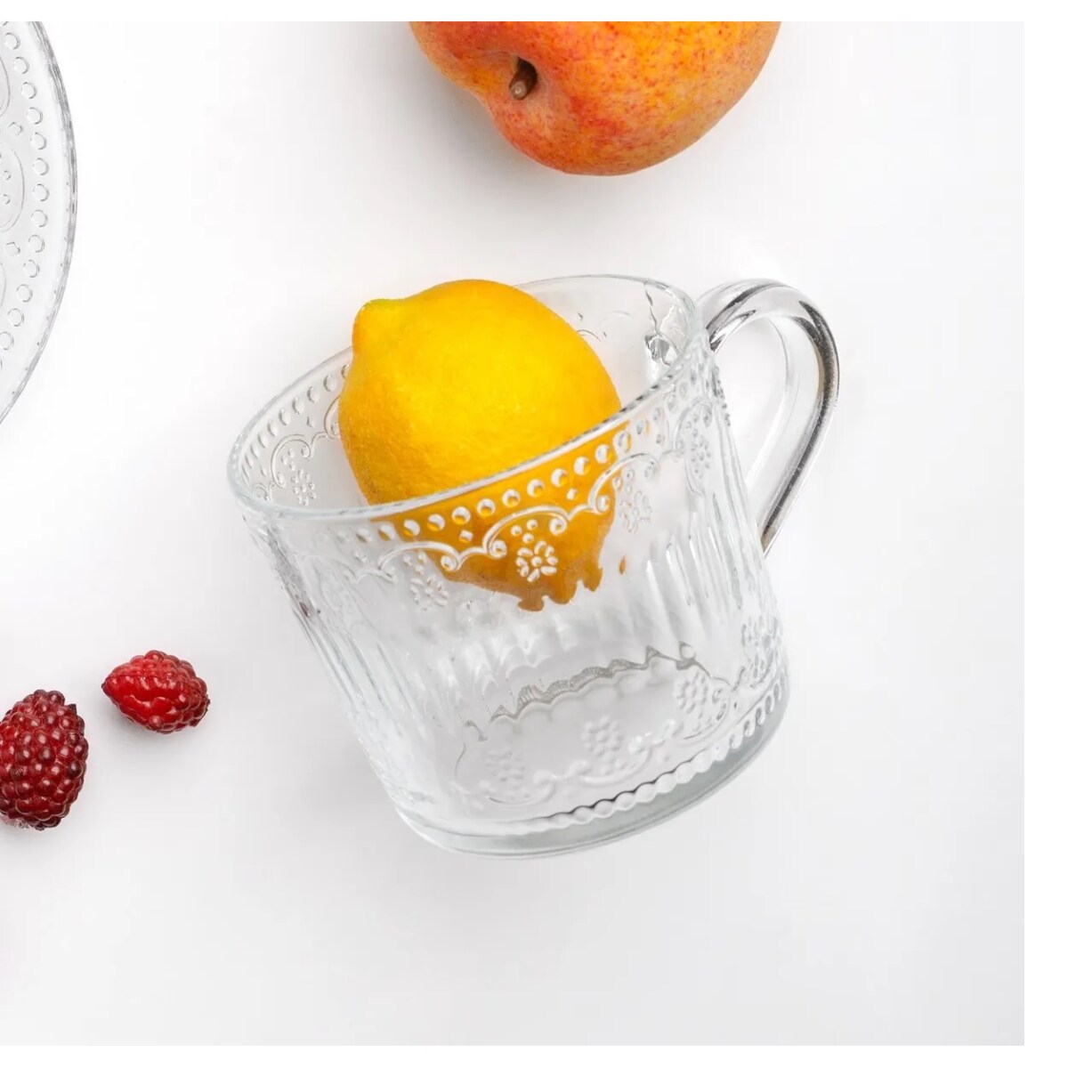 6x KUBEK FILIŻANKA szklanka 450 ml na herbatę kawę latte desery prezenty