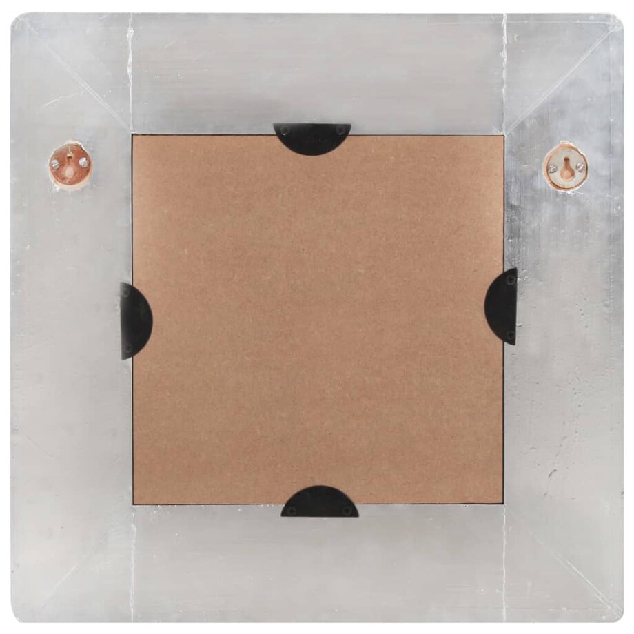 vidaXL Lustro ścienne w stylu Aviator, 50x50 cm, metalowe