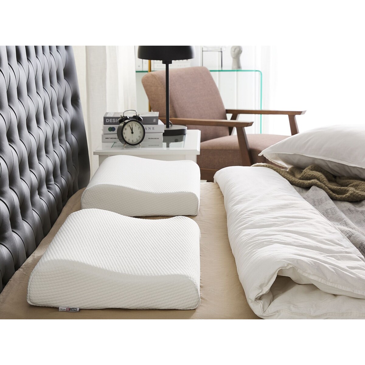 Poduszka memory foam wysoka 57 x 35 cm AMNE