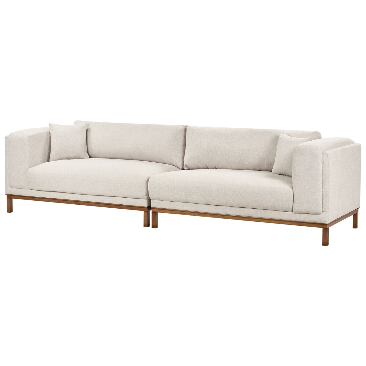 Sofa 4-osobowa beżowa VENG